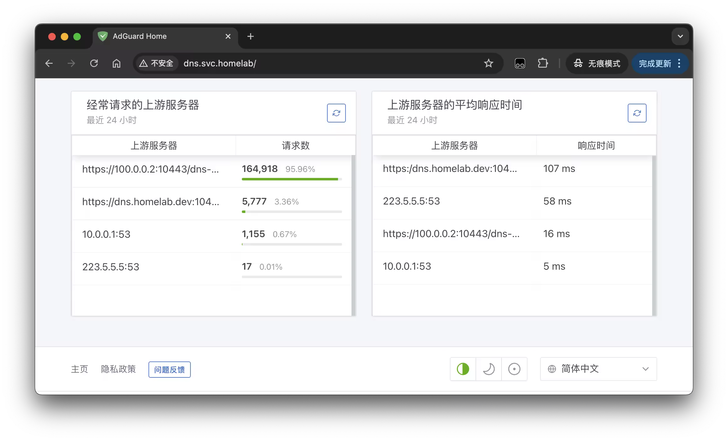 Caddy 代理 Blocky 提供 DoH 服务并过滤广告