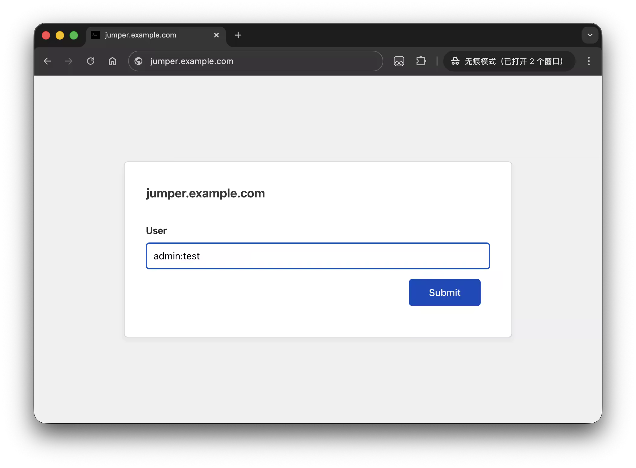 Warpgate 登录页面通过 HTTPS 访问 HomeLab 机器